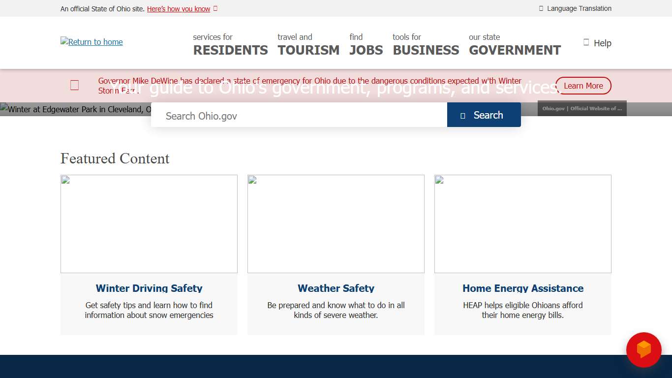 Ohio.gov Official Website of the State of Ohio Ohio.gov