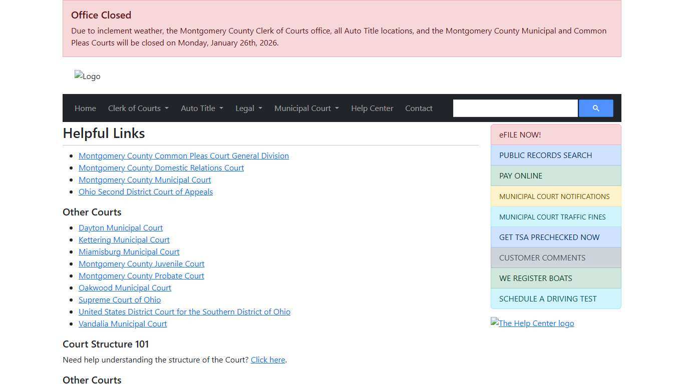 Mike Foley, Montgomery County Clerk of Courts